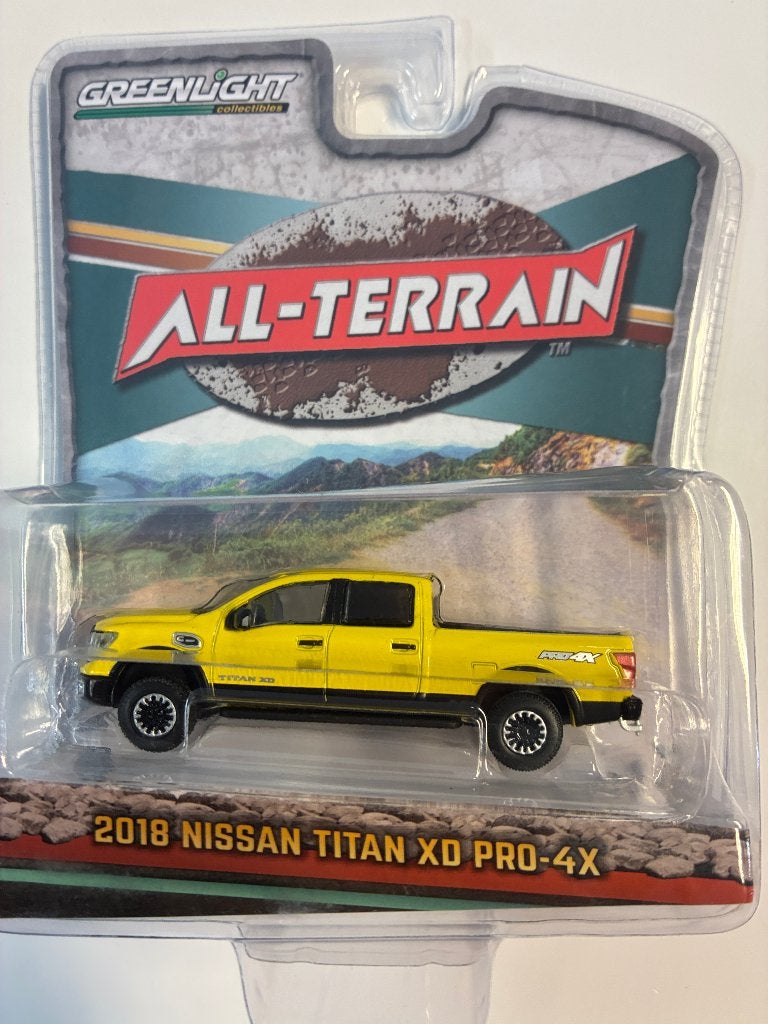 88703: Nissan Titan XD Pro-4X - 2018 - Greenlight 1:64, Auto, Nieuw, Ophalen of Verzenden, Bachsatztstr. 54 D 72131 Ofterdingen, Germany