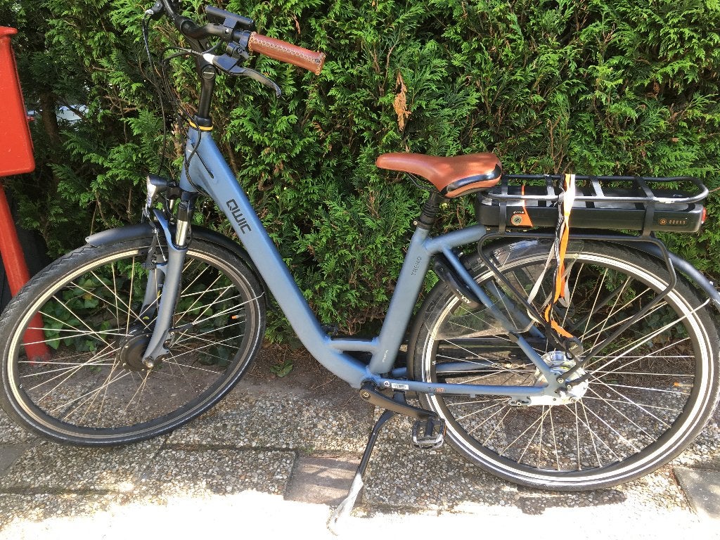 Zeer goede Qwic electr. fiets met 2 goede accu's, 51 tot 55 cm, Ophalen, Gebruikt, Qwic