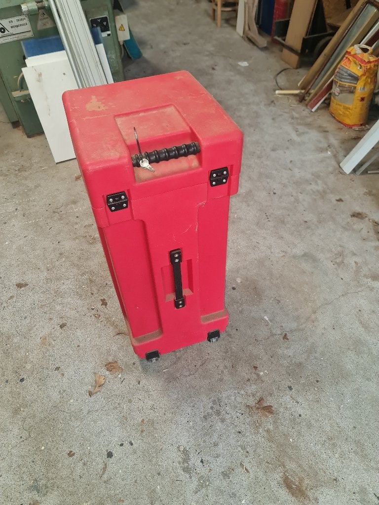 opslag transport container, Doe-het-zelf en Verbouw, Ophalen, Overige typen, Zo goed als nieuw, 50 cm of meer