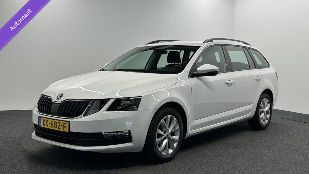 Skoda Octavia Combi 1.0 TSI Greentech Ambition Business CAME, Auto's, Stof, Gebruikt, 116 pk, Wit