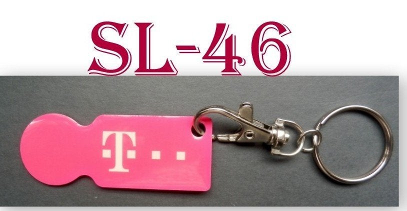 Sl46 Winkelwagenmuntje T Mobile7, Ophalen of Verzenden, Zo goed als nieuw