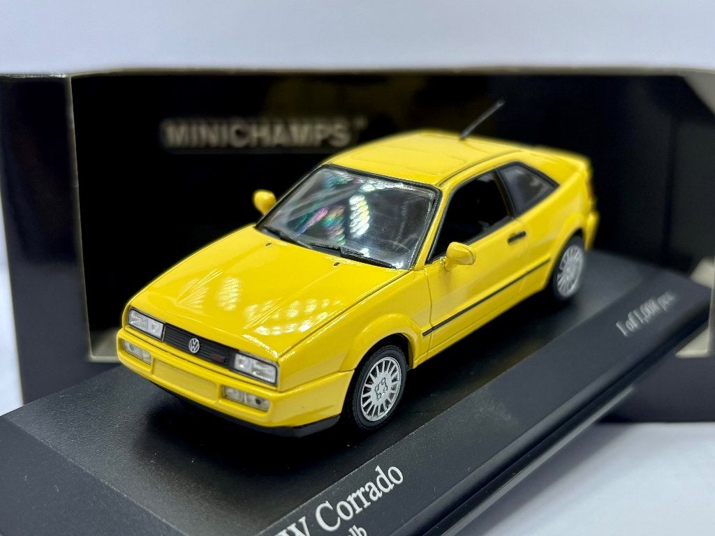 1:43 Volkswagen corrado G60 -1990, Ophalen of Verzenden, Zo goed als nieuw, Auto, MiniChamps