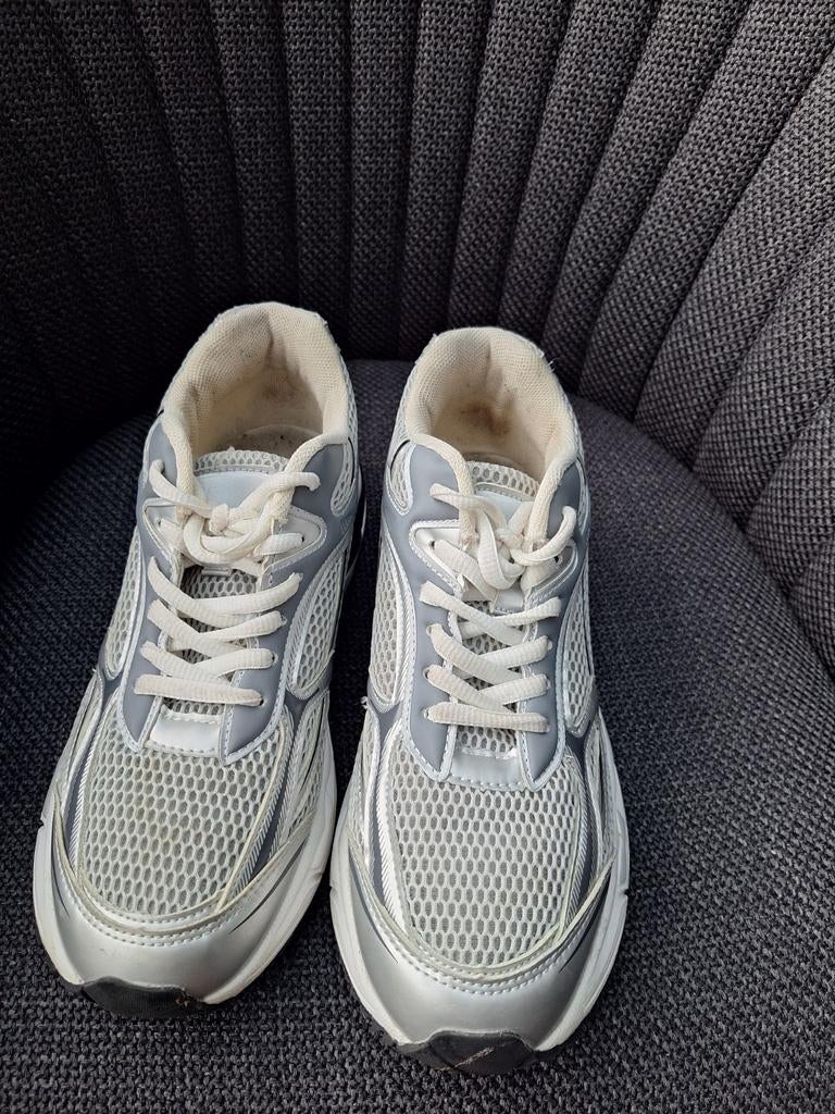Sub55 sneakers dames zilver/wit schuurman, Ophalen of Verzenden, Nieuw, Wit, Sneakers of Gympen