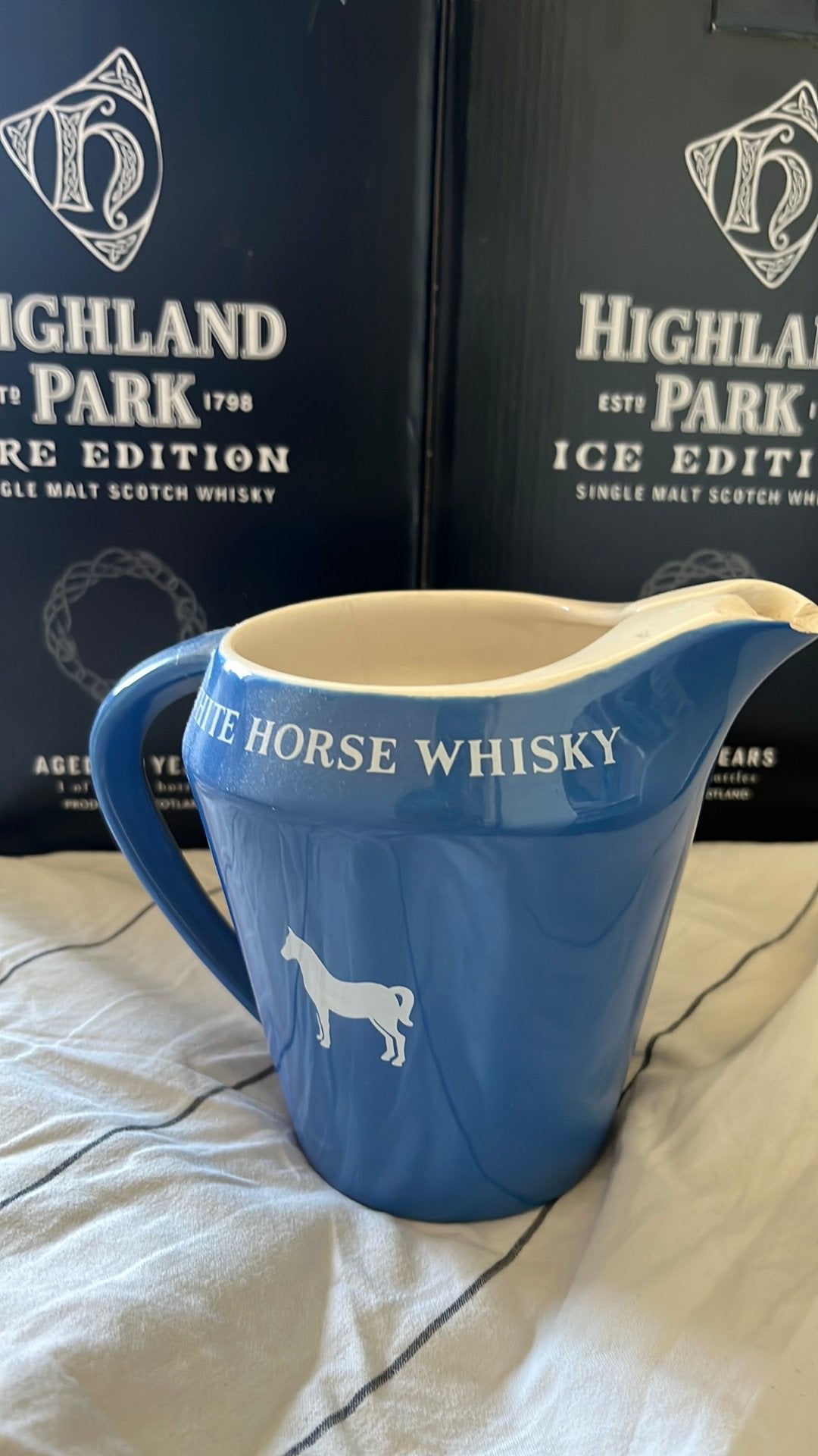 White Horse Whisky waterkannetje jaren 50/60 Wade Regicor