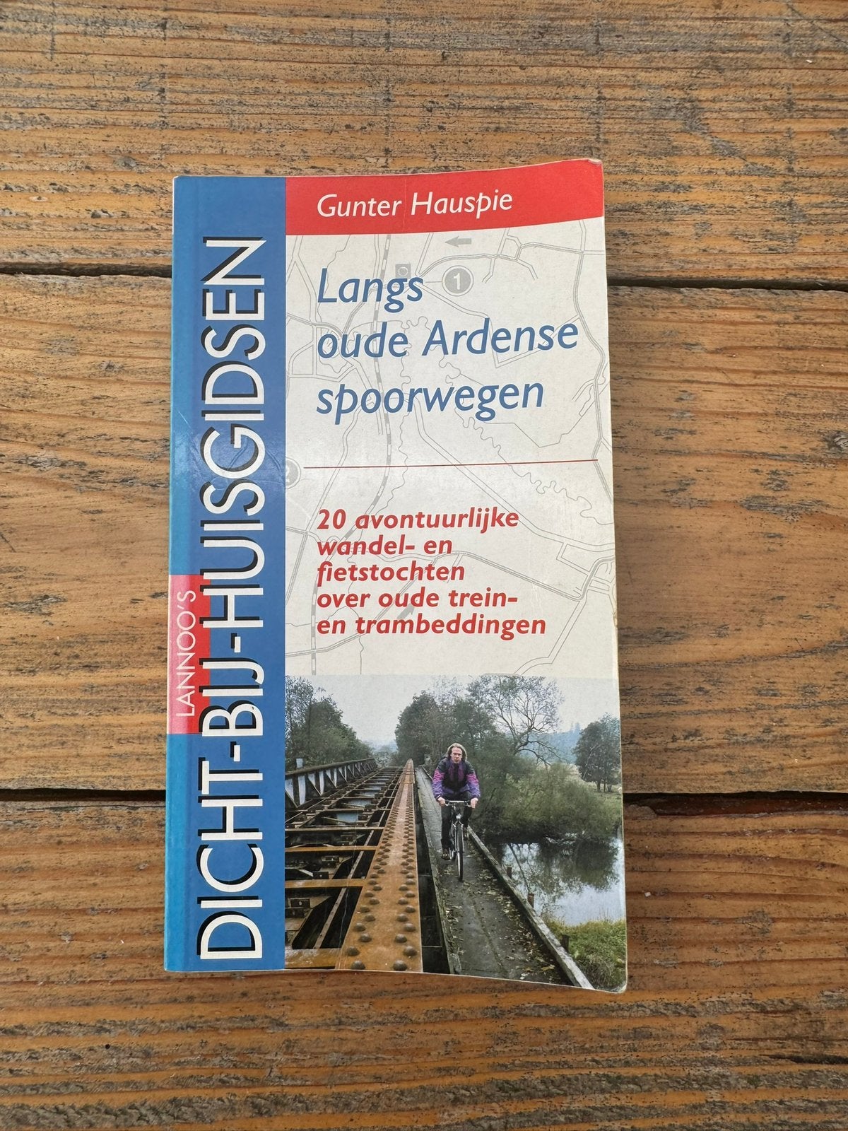 Gunter Hauspie - Langs oude Ardense spoorwegen, Overige merken, Fiets- of Wandelgids, Gunter Hauspie, Europa