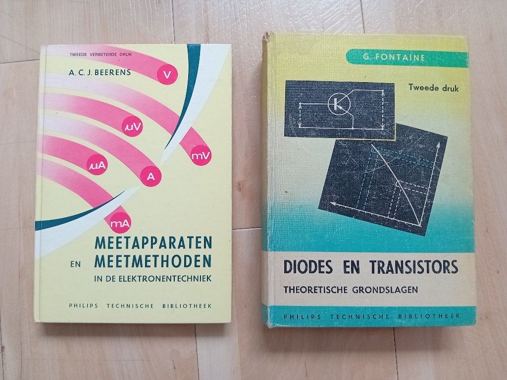 Diodes en Transistors & Meetapparaten Elektrotechniek, 2e dr, Gelezen, Elektrotechniek, Ophalen of Verzenden, G. Fontaine, A.C.I. Beerens