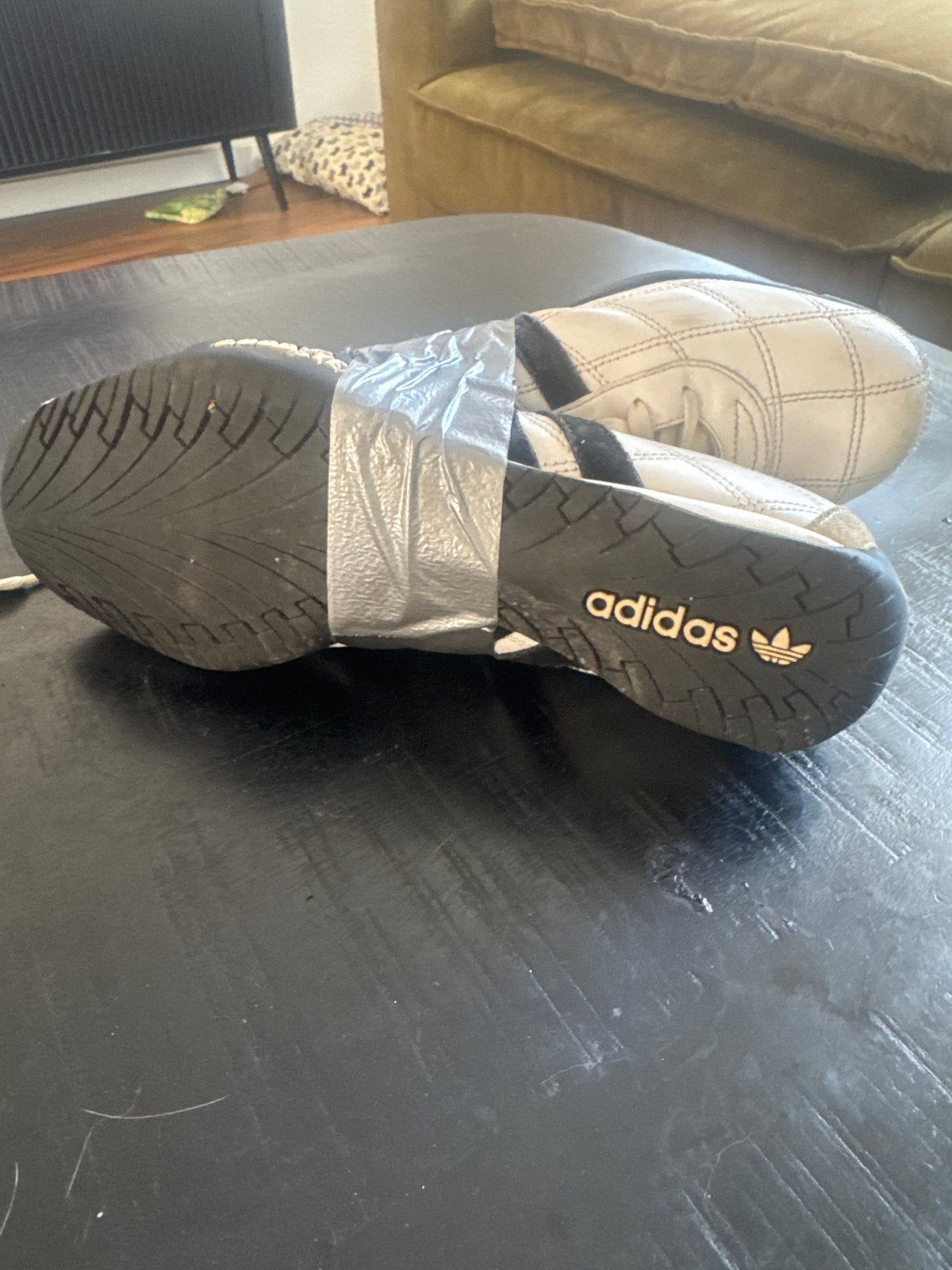 Adidas Goodyear sneakers - wit/zwart, Ophalen, Gedragen, Wit, Sneakers of Gympen