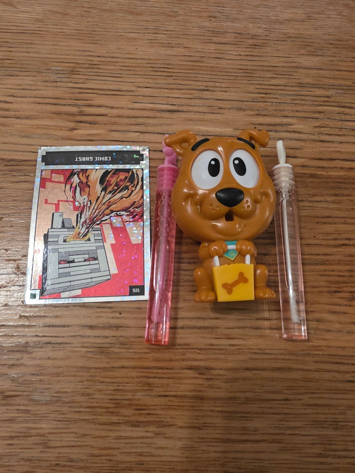 Scooby Doo Bellenblaas met kaartje, Ophalen of Verzenden, Gebruikt, Jongen of Meisje