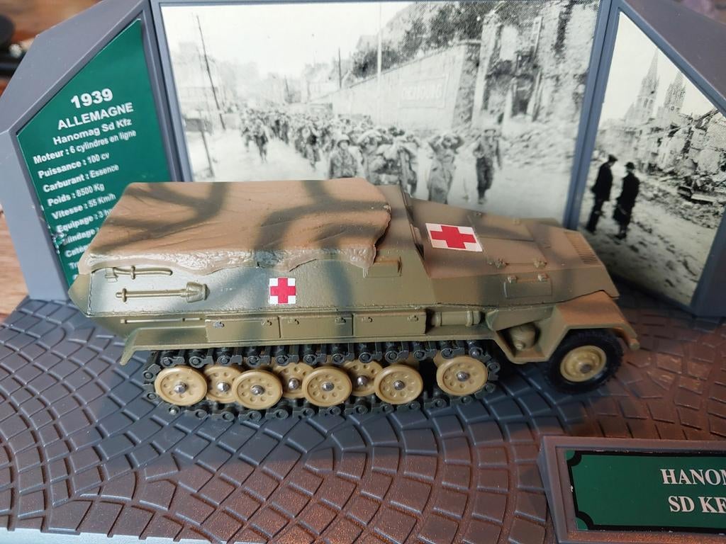 Hanomag SD KFZ 251 model Solido, Overige merken, Nieuw, Ophalen of Verzenden, Groter dan 1:32