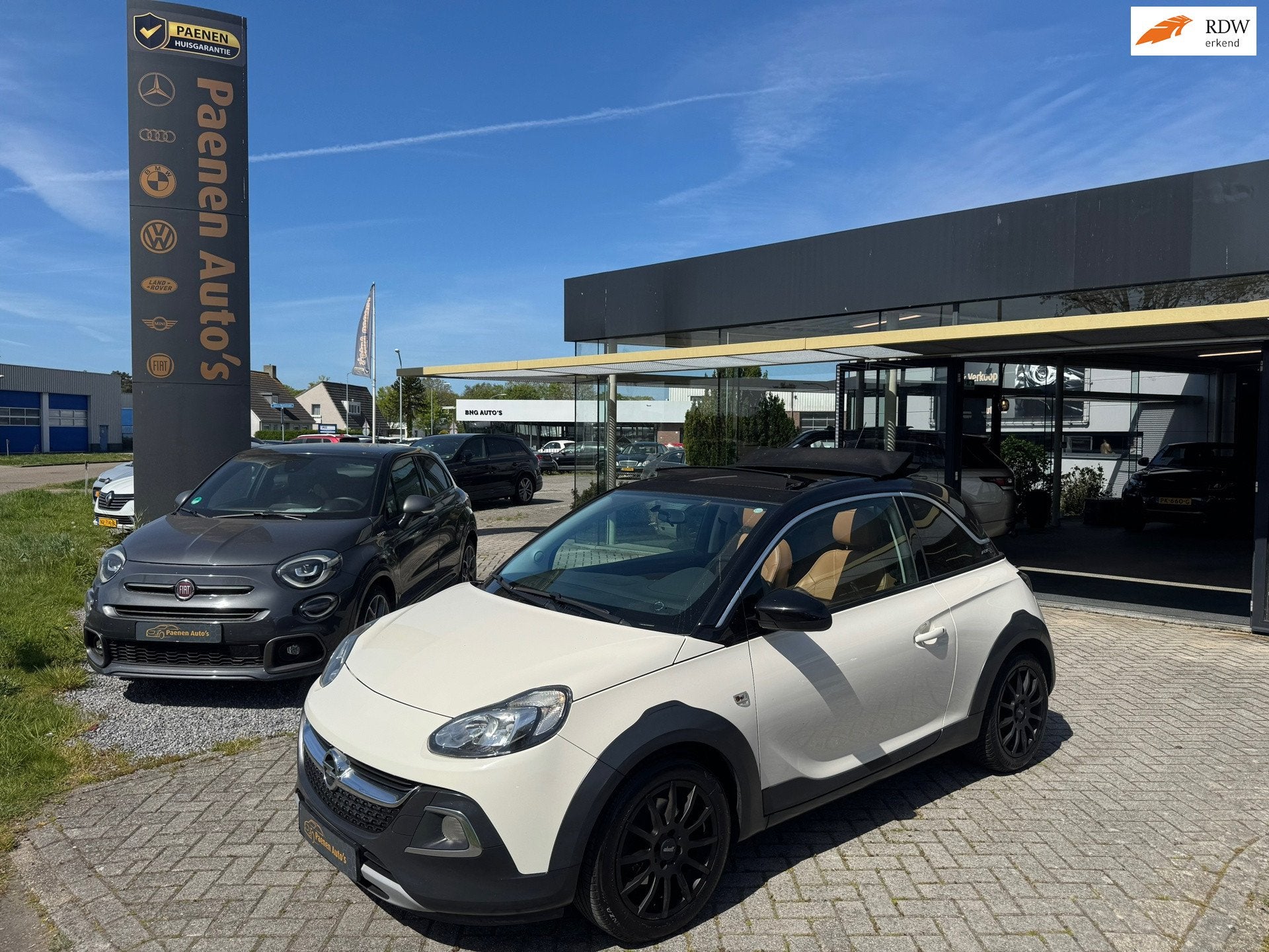 Opel ADAM 1.0 Rocks|OpenDakje|CC|Airco, ADAM, Gebruikt, Euro 6, 4 stoelen