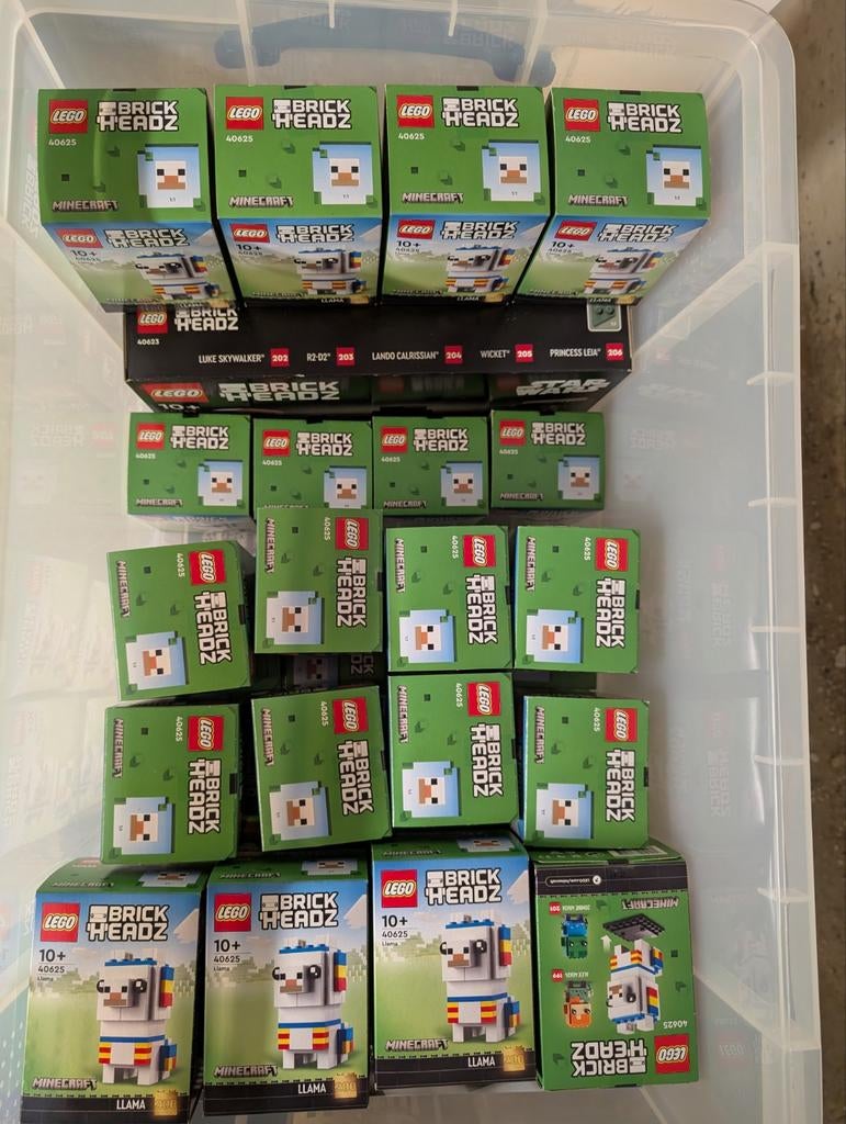 Brickheadz partij llama 40625 minecraft, Ophalen of Verzenden, Nieuw