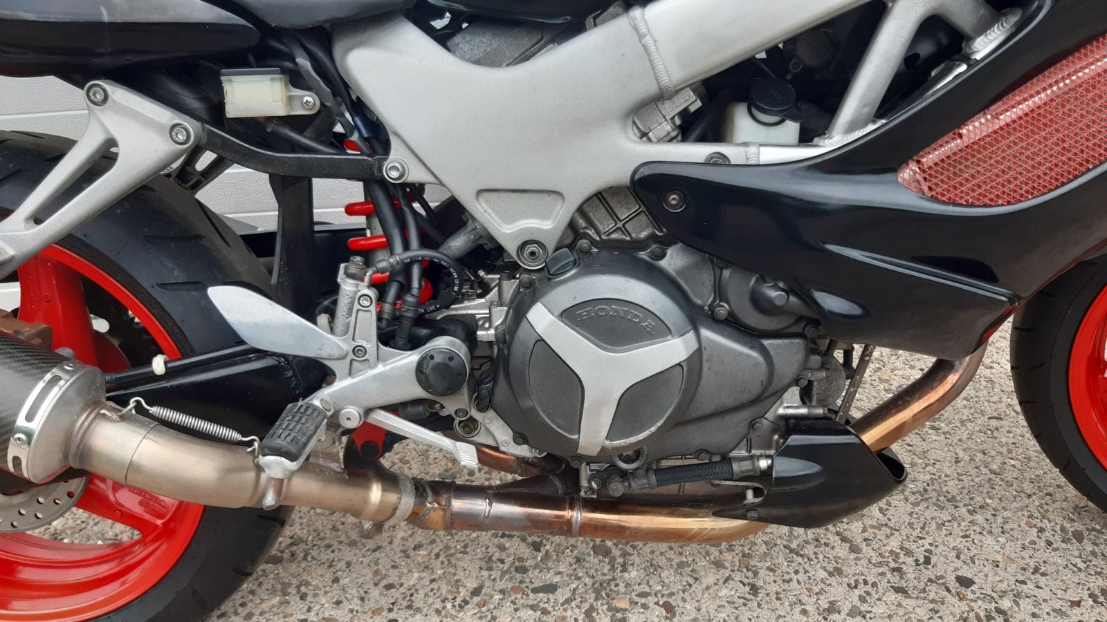 Motorblok Honda VTR 1000. 57000 km, Motoren, Ophalen, Gebruikt