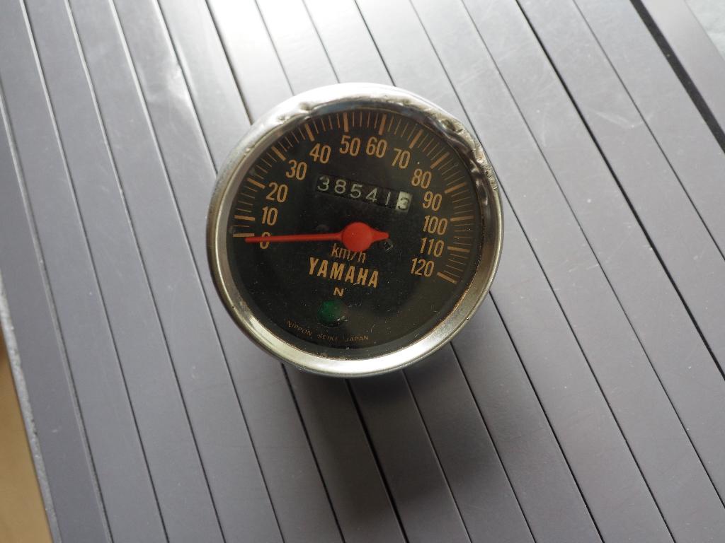 Yamaha fs1 Km teller ( oud type ) Chroom, Ophalen of Verzenden, Gebruikt, Overige typen, Yamaha