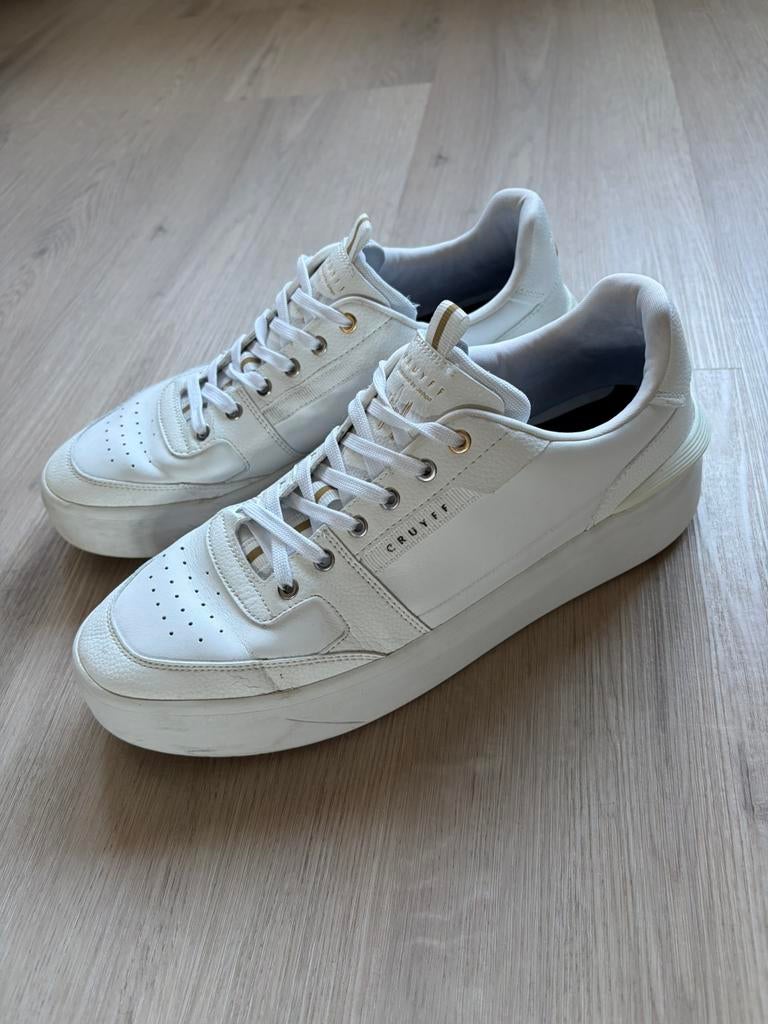 Cruyff sneakers wit maat 44, Wit, Ophalen of Verzenden, Sneakers of Gympen, Zo goed als nieuw