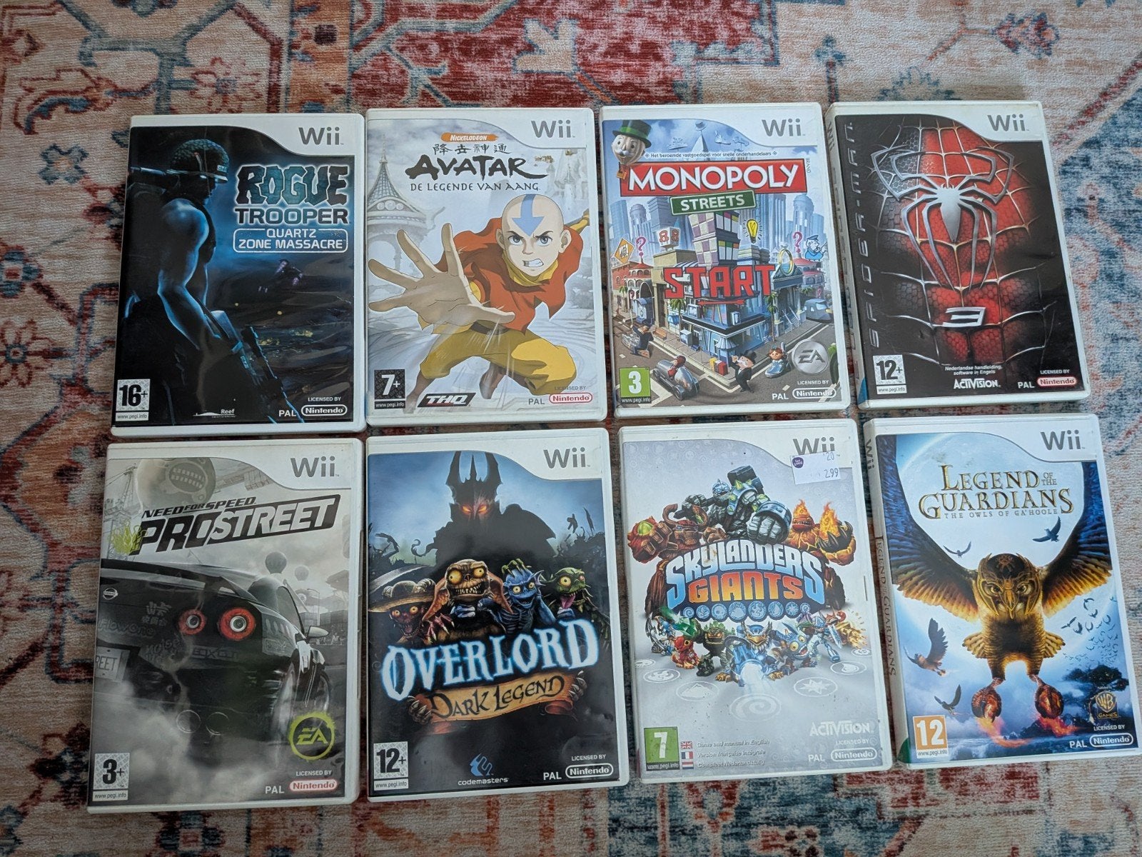 8 Wii spellen - Diverse genres, Spelcomputers en Games, Verzenden