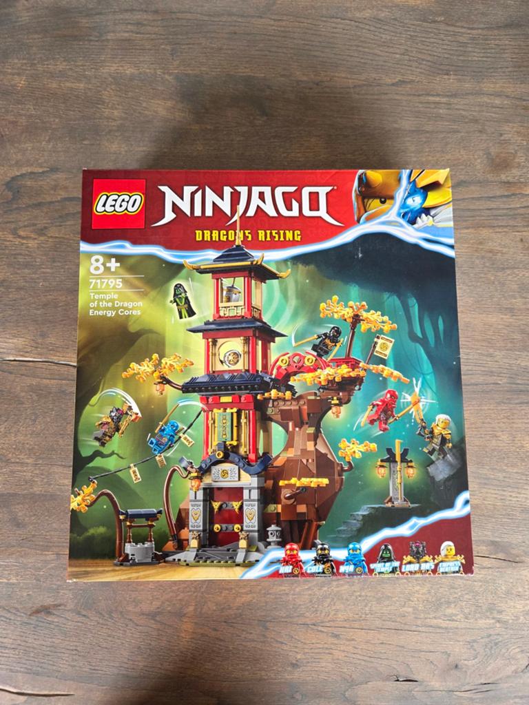 Lego Ninjago 71795 Tempel van de Drakenenergie Kernen, Lego, Nieuw, Ophalen of Verzenden, Ongeopend/sealed