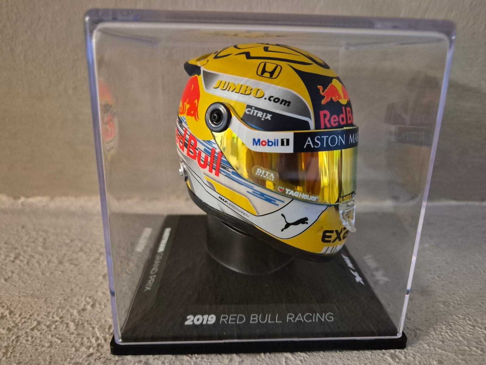 TE RUIL !!  MAX VERSTAPPEN 1:4 HELM OOSTENRIJK 2019 REDBULL, Verzamelen, Ophalen, Nieuw, Formule 1