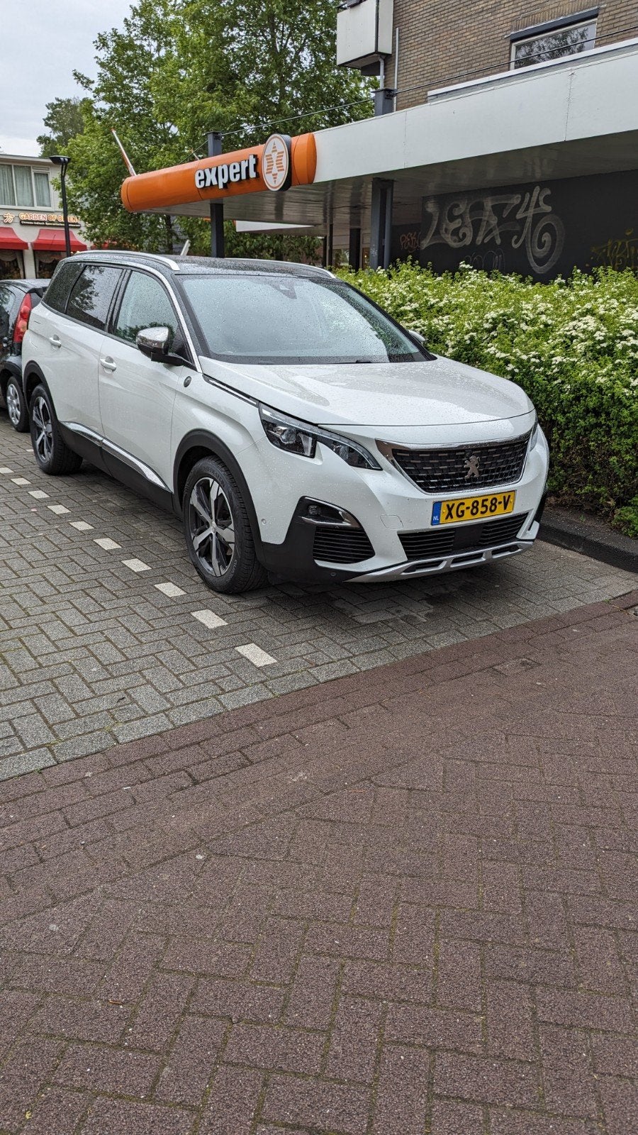 Peugeot 5008 1.6 E-thp 165pk S&S Eat6 2018 Wit, Auto's, 1350 kg, 164 pk, 4 cilinders, 7 stoelen