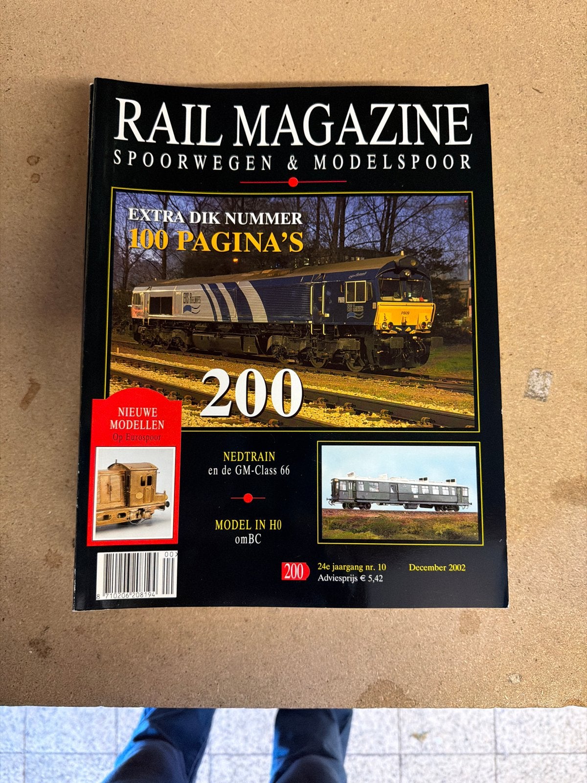 25x Rail Magazine - Spoorwegen & Modelspoor (December 2002), Ophalen, Gelezen, Overige typen