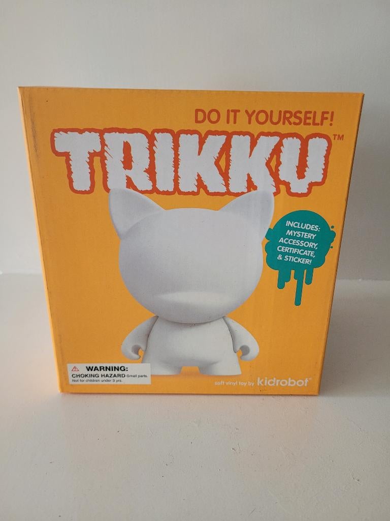 MUNNYWORLD 16,5cm Trikky Blank Art Toy by Kidrobot, Verzamelen, Verzenden, Nieuw