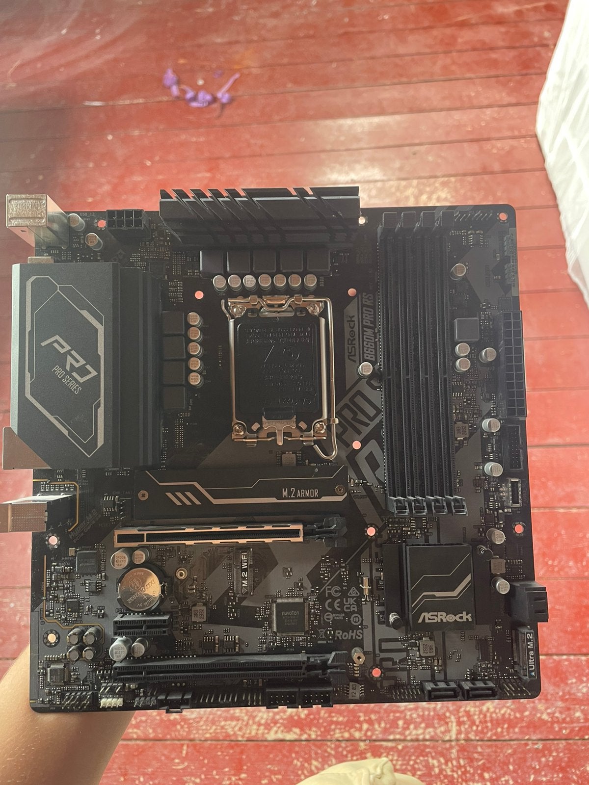 LGA 1700 ddr4 noederbord, Ophalen of Verzenden, Zo goed als nieuw, Intel, DDR4