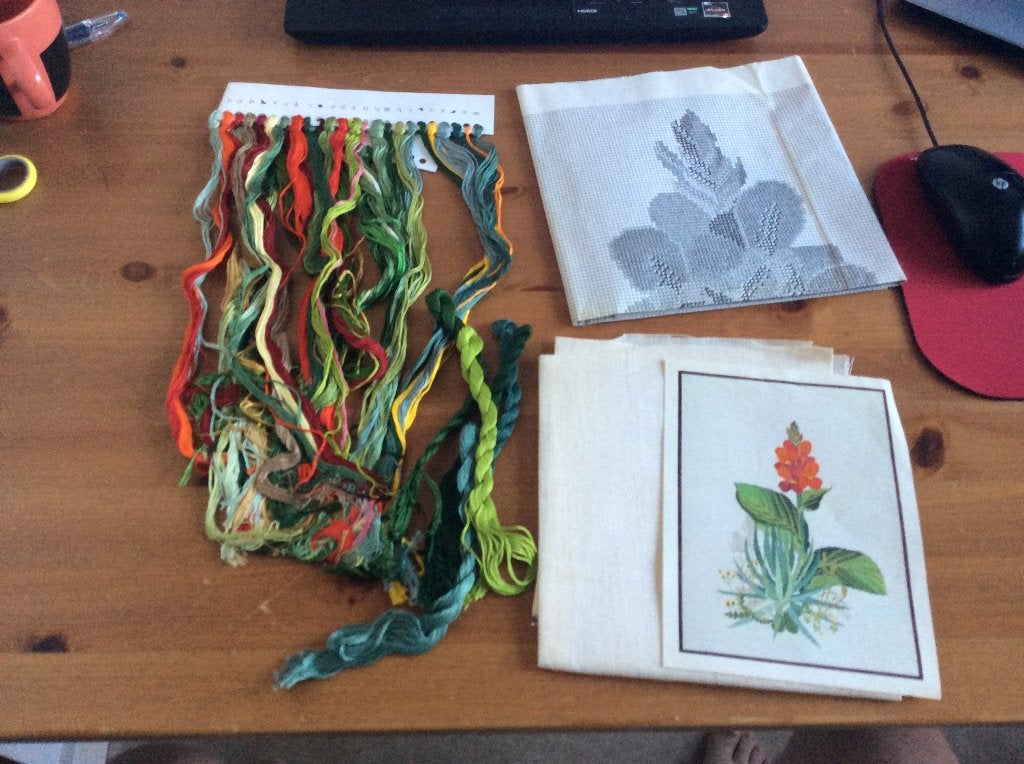 Thea Gouveneur vintage Borduurpakket LIGNANO, Ophalen of Verzenden, Nieuw, Handborduren, Borduurpakket