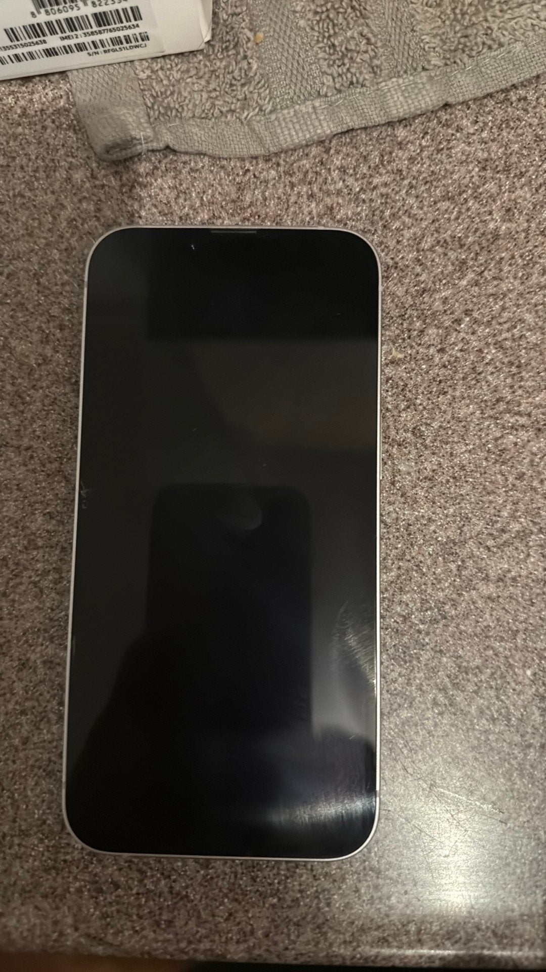 Iphone 14 esim, Ophalen, Paars, 82 %, IPhone 14