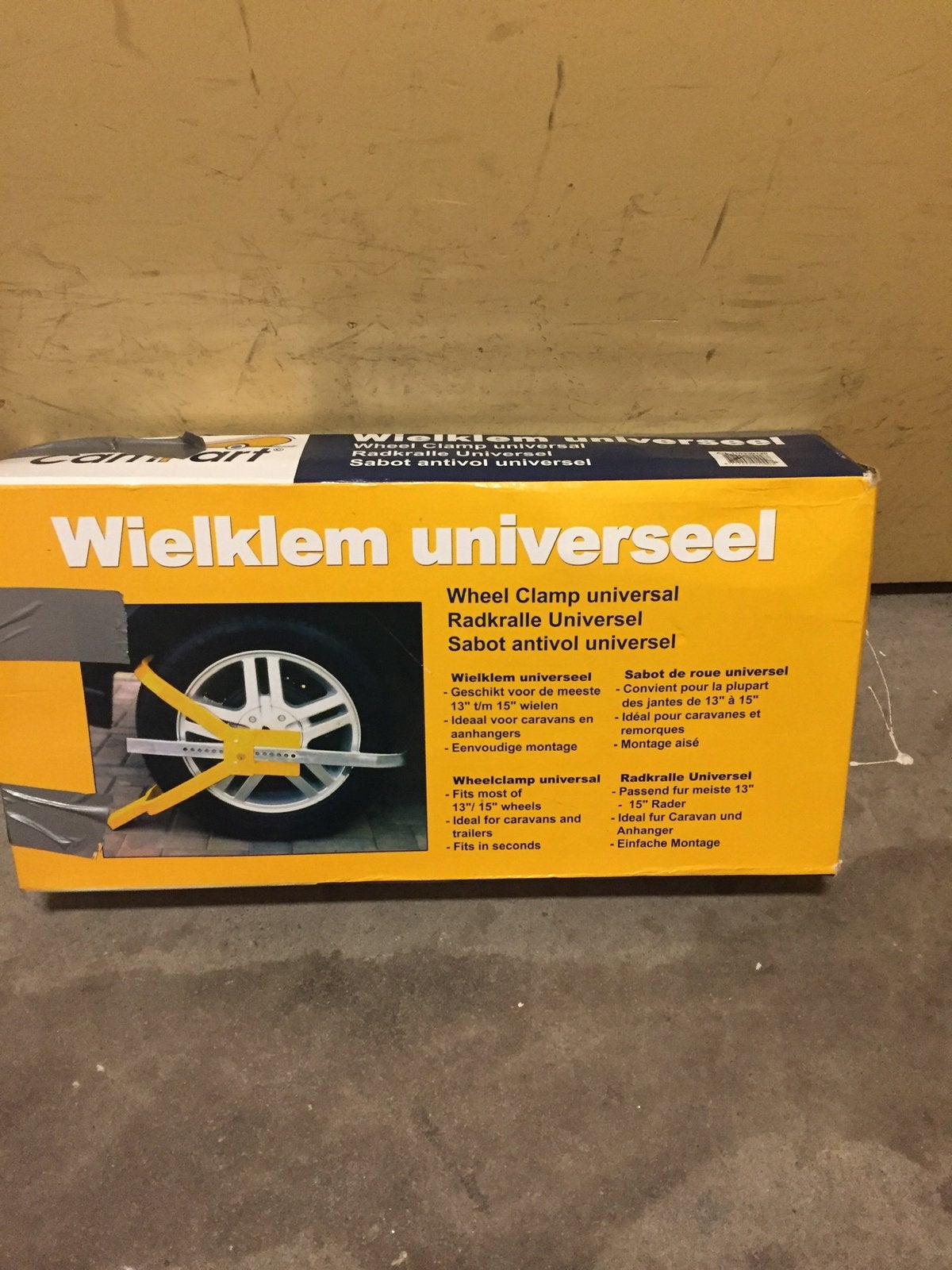 Te koop wielklem universeel, Ophalen of Verzenden, Zo goed als nieuw