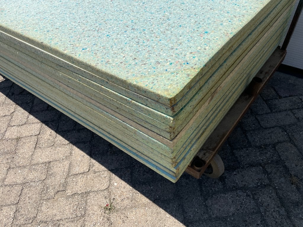 Polypress geluidsisolatie, vlokkenschuim 3 cm dik. 180 kg/m3, Overige materialen, Zo goed als nieuw, 15 m² of meer, Muurisolatie