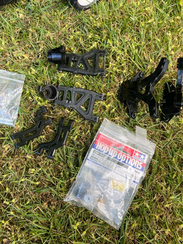 Tamiya DT-02 chassis with gpm upgrades, Hobby en Vrije tijd, Elektro, Auto offroad, Ophalen of Verzenden, Zo goed als nieuw
