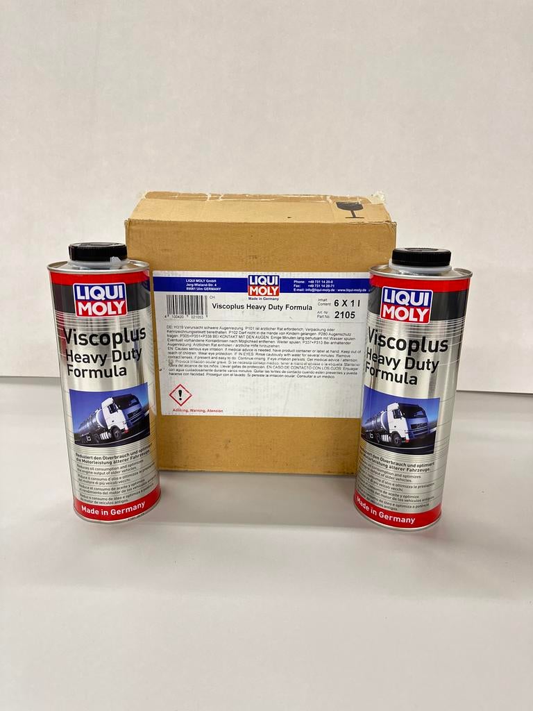 2x 1L Liqui Moly Viscoplus Heavy Duty Formula Olie Additief, Auto-onderdelen, Verzenden, Nieuw, Universele onderdelen