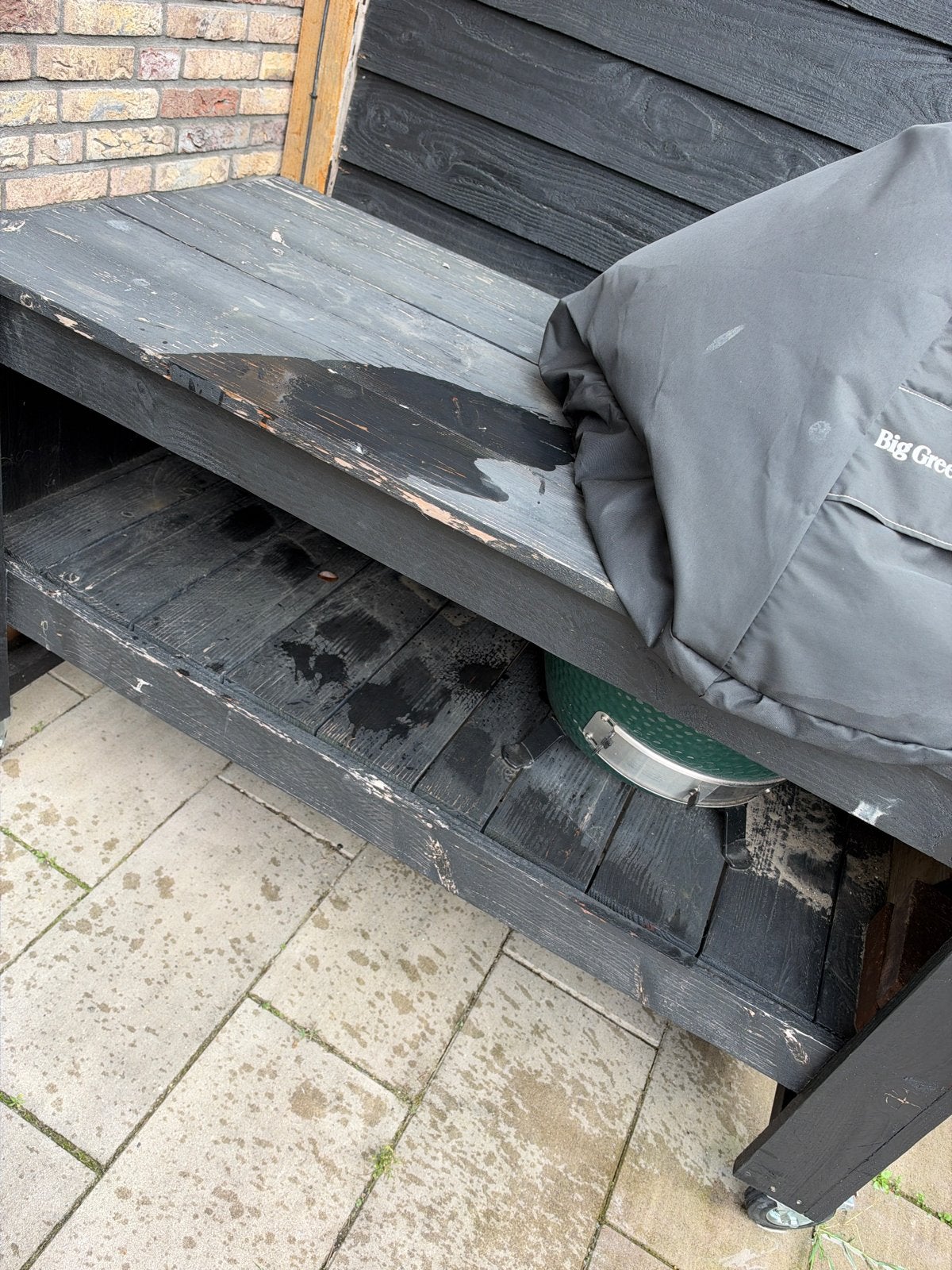 Buitenkeuken / BBQ-tafel op wielen, Ophalen, Gebruikt