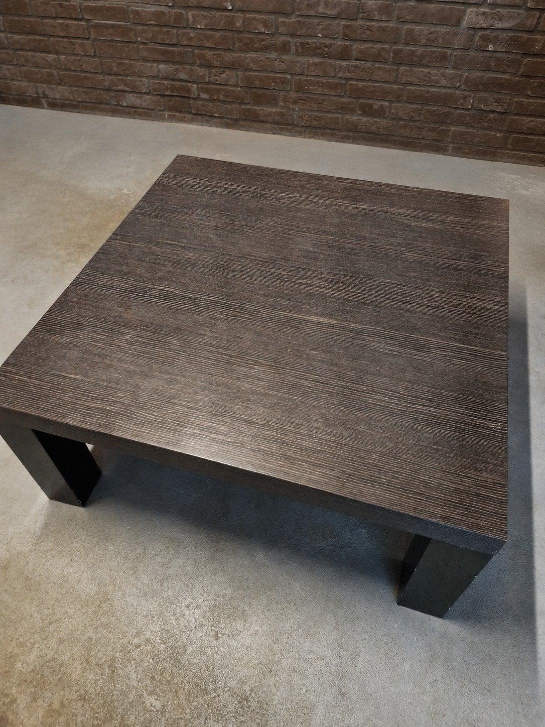 Italiaans Design Salontafel bijzettafel 80x80x35cm, Ophalen, Gebruikt, 50 tot 100 cm, Vierkant