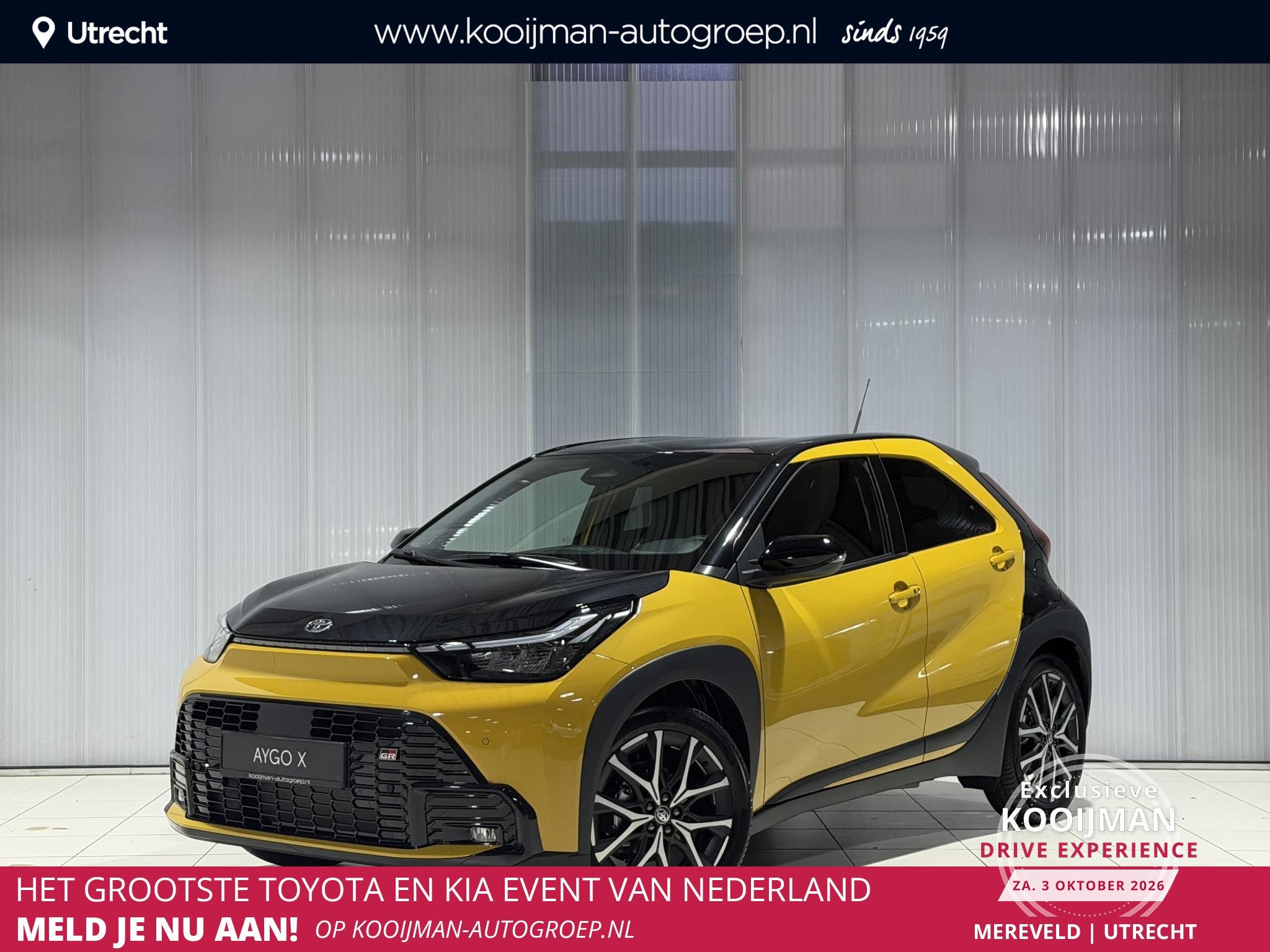 Toyota Aygo X Hybrid 115 GR Sport JBL-AUDIO , 18'' LM-VELGEN