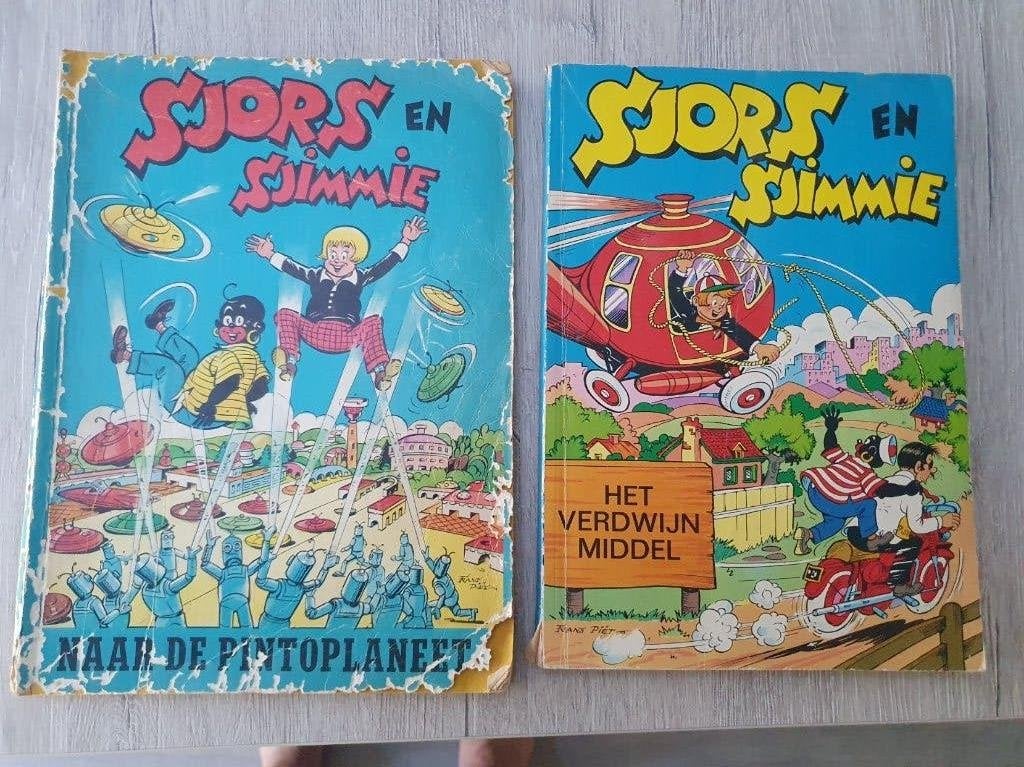 2x Sjors en Sjimmie, Boeken, Meerdere stripboeken, Ophalen of Verzenden, Gelezen, Frans Piët