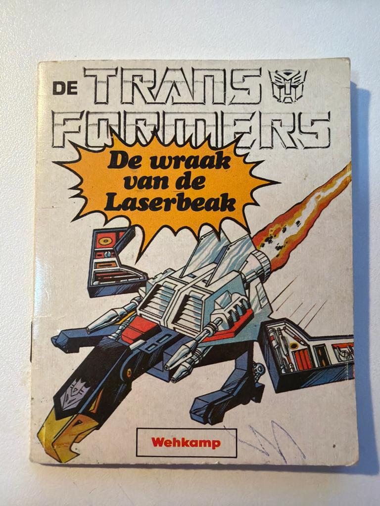De Transformers: De wraak van de Laserbeak (Wehkamp), Verzamelen, Transformers, Overige generaties, Ophalen of Verzenden, Gebruikt