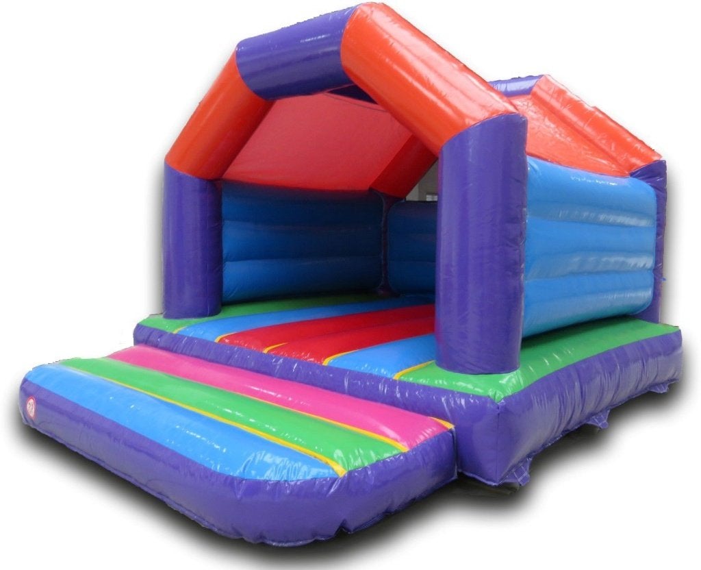 springkussen Rainbow midi te huur, Ophalen, Zo goed als nieuw, Overige