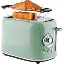 Broodrooster Retro Groen Emerio, Witgoed en Apparatuur, Broodroosters, Verzenden, Nieuw