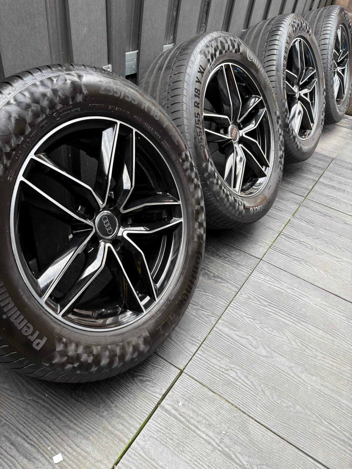 Audi velgen 18 inch Q5 Q7 Q8 VW Touareg Mercedes ML GL, Ophalen, 18 inch, 255 mm, Banden en Velgen