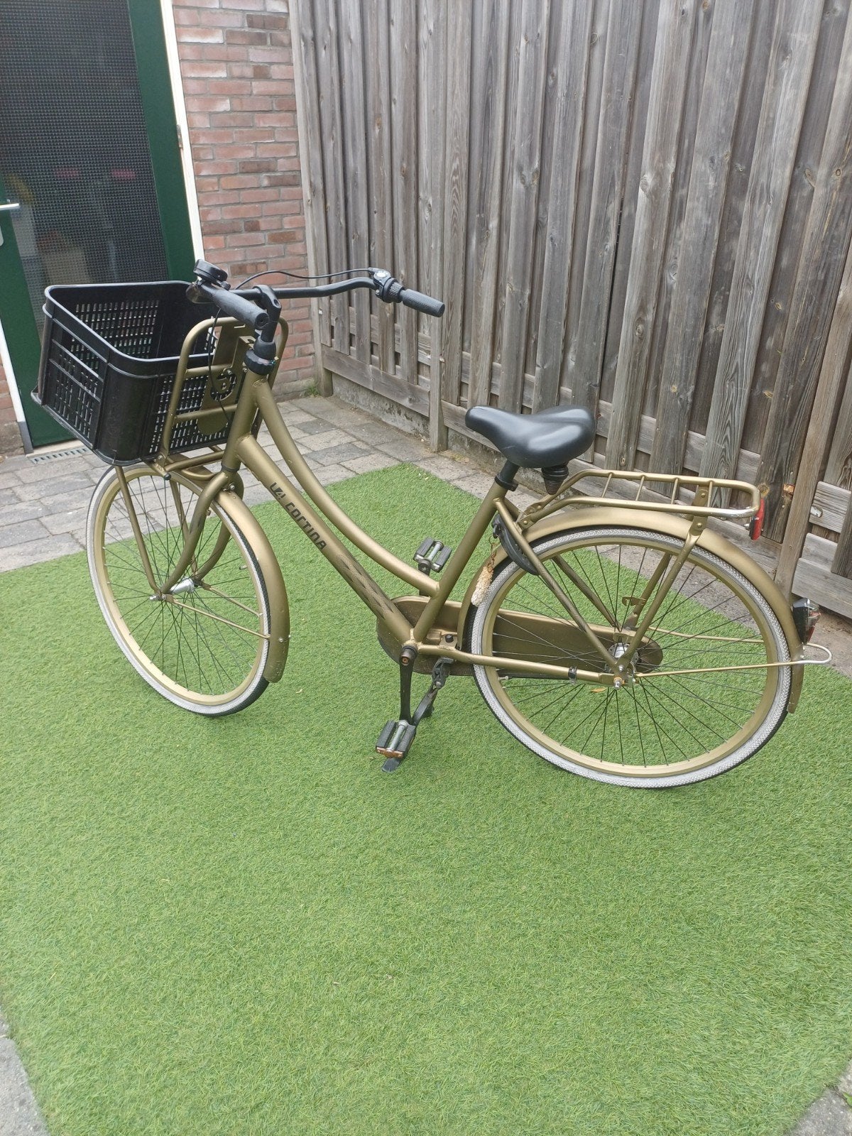 Cortina U4 Transportfiets Dames Goud, Terugtraprem, Versnellingen, Ophalen, Overige merken