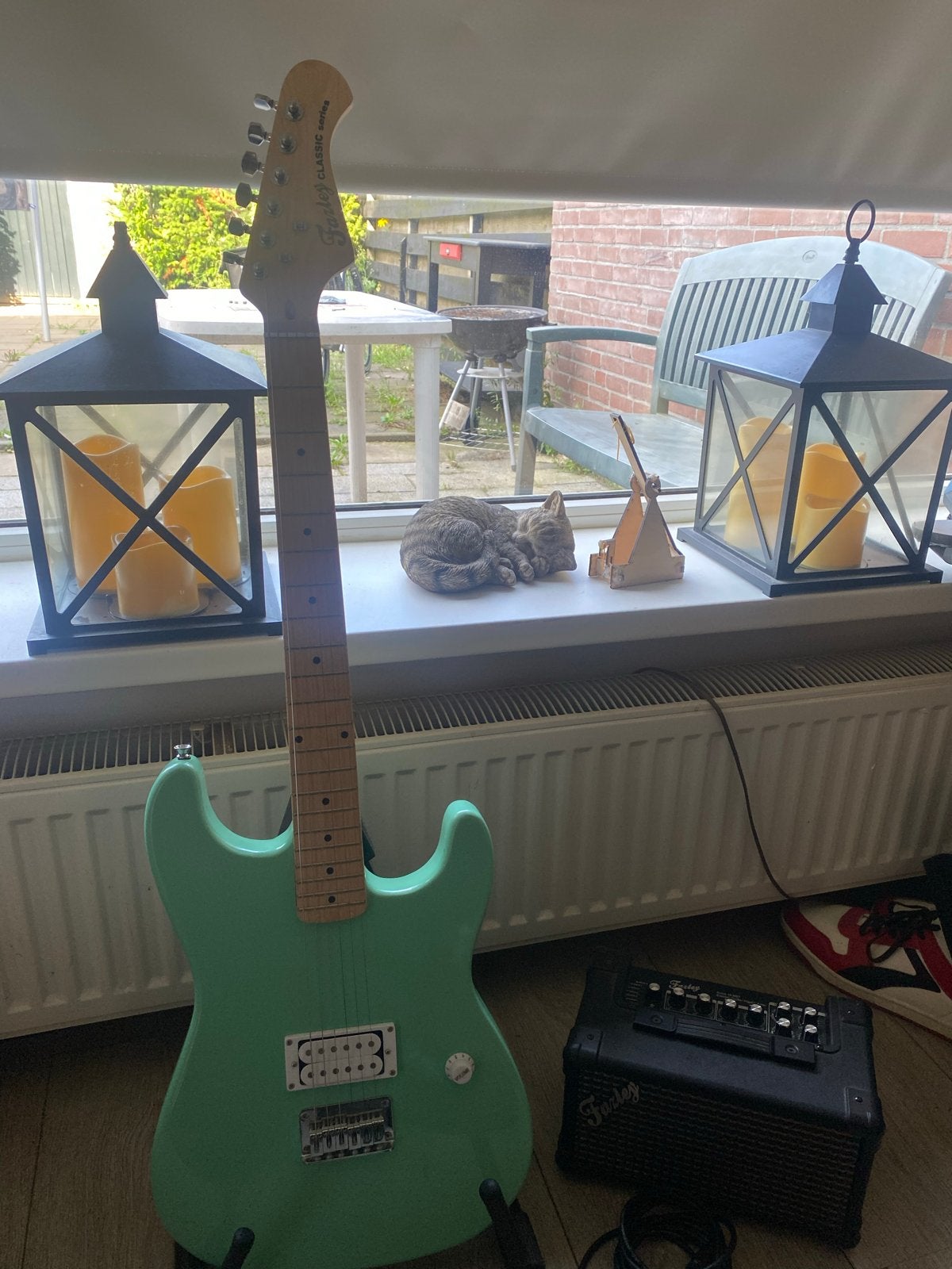 Farley Classic Series elektrische gitaar met versterker, Overige merken, Gebruikt, Met versterker, Ophalen of Verzenden