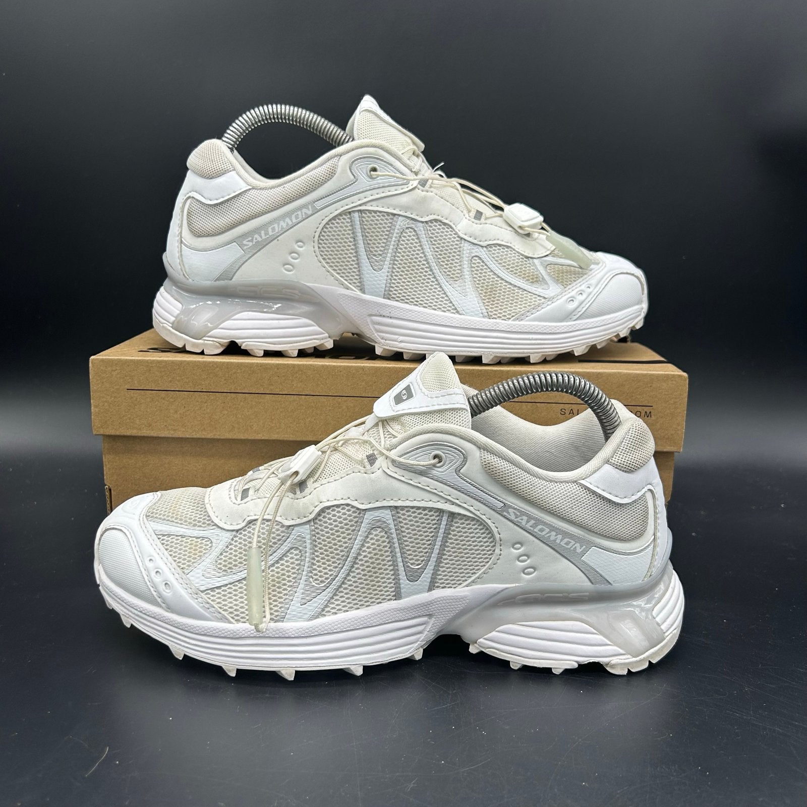 Salomon XT-6 Whisper White Maat 39 1/3, Wit, Ophalen of Verzenden, Sneakers of Gympen, Zo goed als nieuw