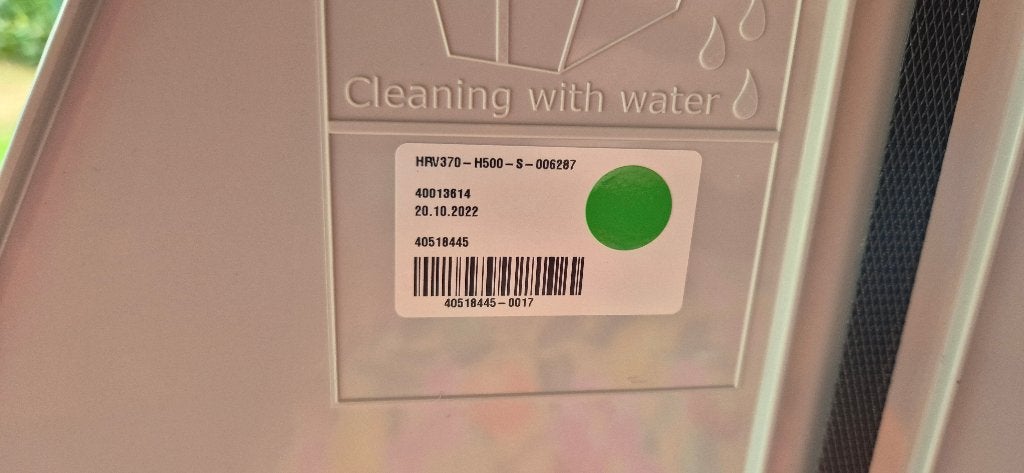 Zehnder Hrv unit wtw comfoair q, Ophalen, Zo goed als nieuw, Ventilator en Afzuiger