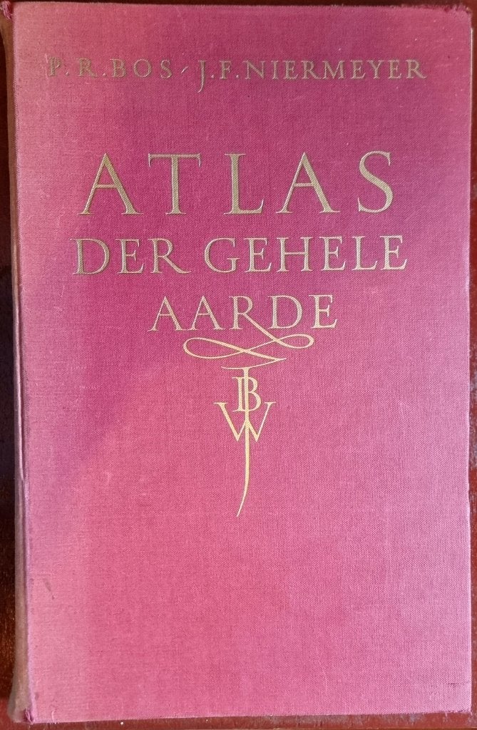 Atlas der gehele aarde + register - uitgave 1956 - IGST, Boeken, Gelezen, Overige atlassen, Ophalen of Verzenden, 1800 tot 2000