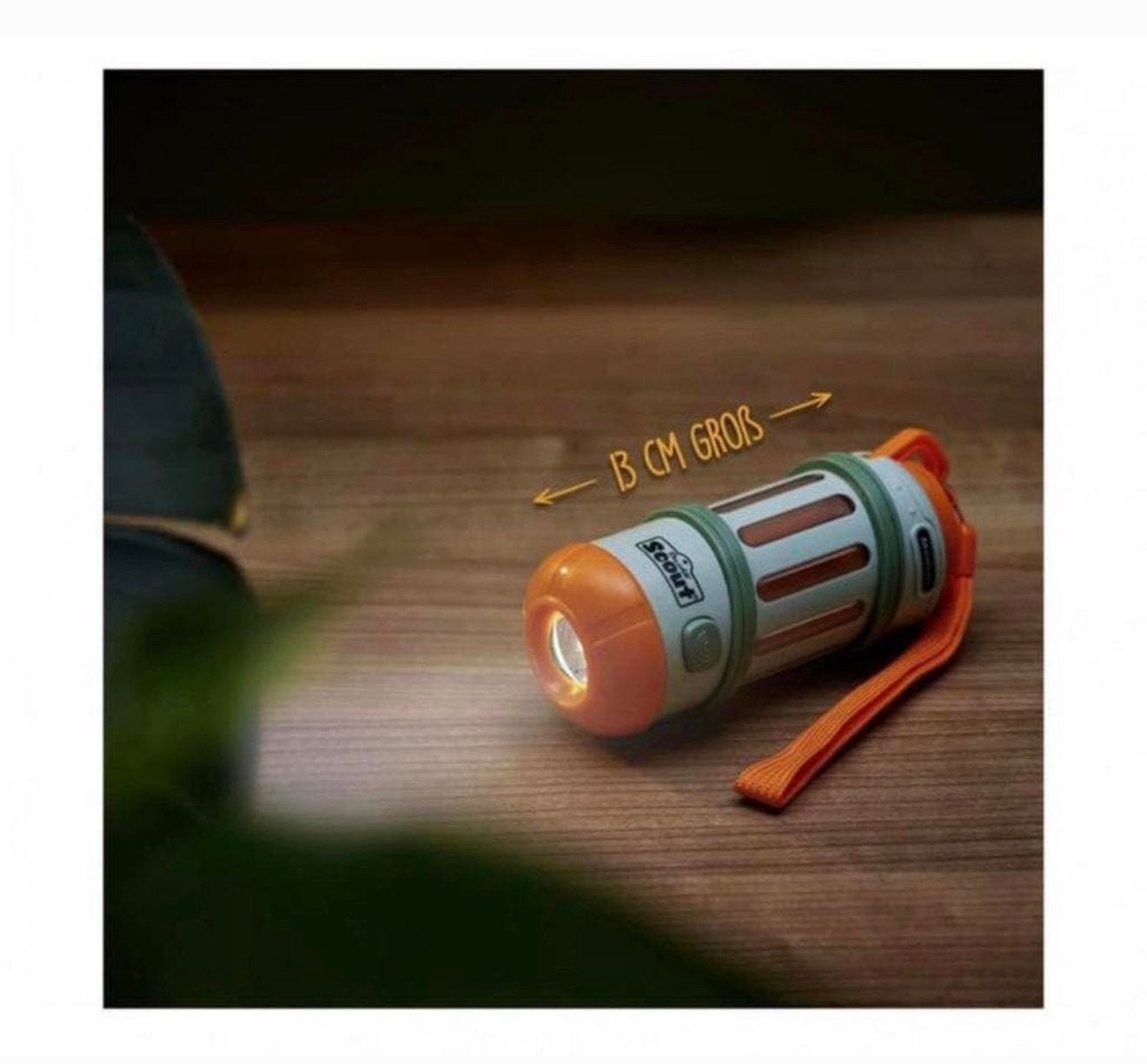 Scout - 2-In-1-Kinderen-Zaklamp - Buiten-Spel-Uitrusting, Nieuw, Ophalen of Verzenden, H, H