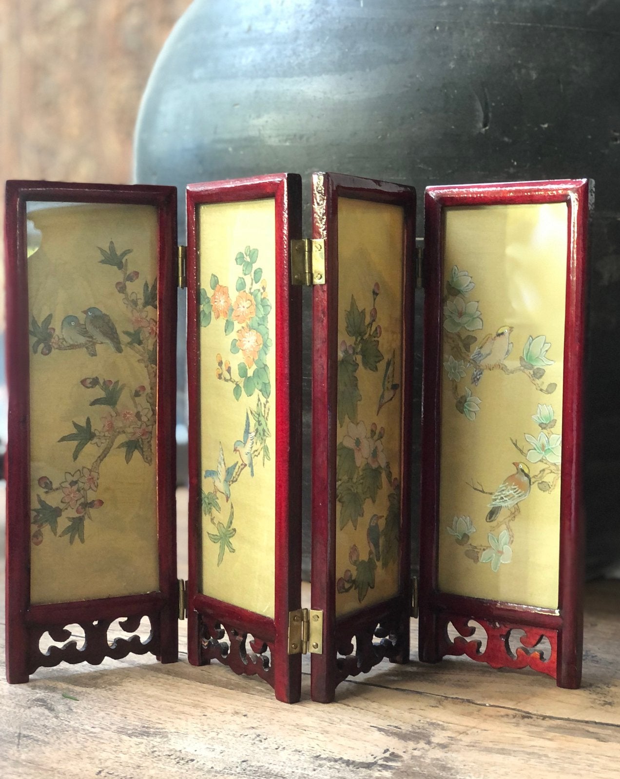 Chinese table divider tafel scherm Aziatisch oosters, Ophalen of Verzenden