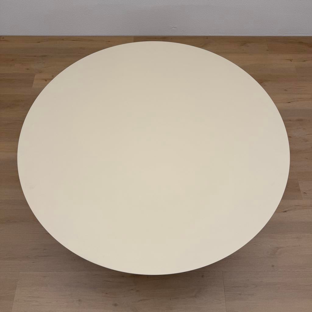 Ronde eettafel Fenix Beige Luxor 120cm, Rond, Nieuw, Ophalen of Verzenden, Info@betaalbaar-design.nl