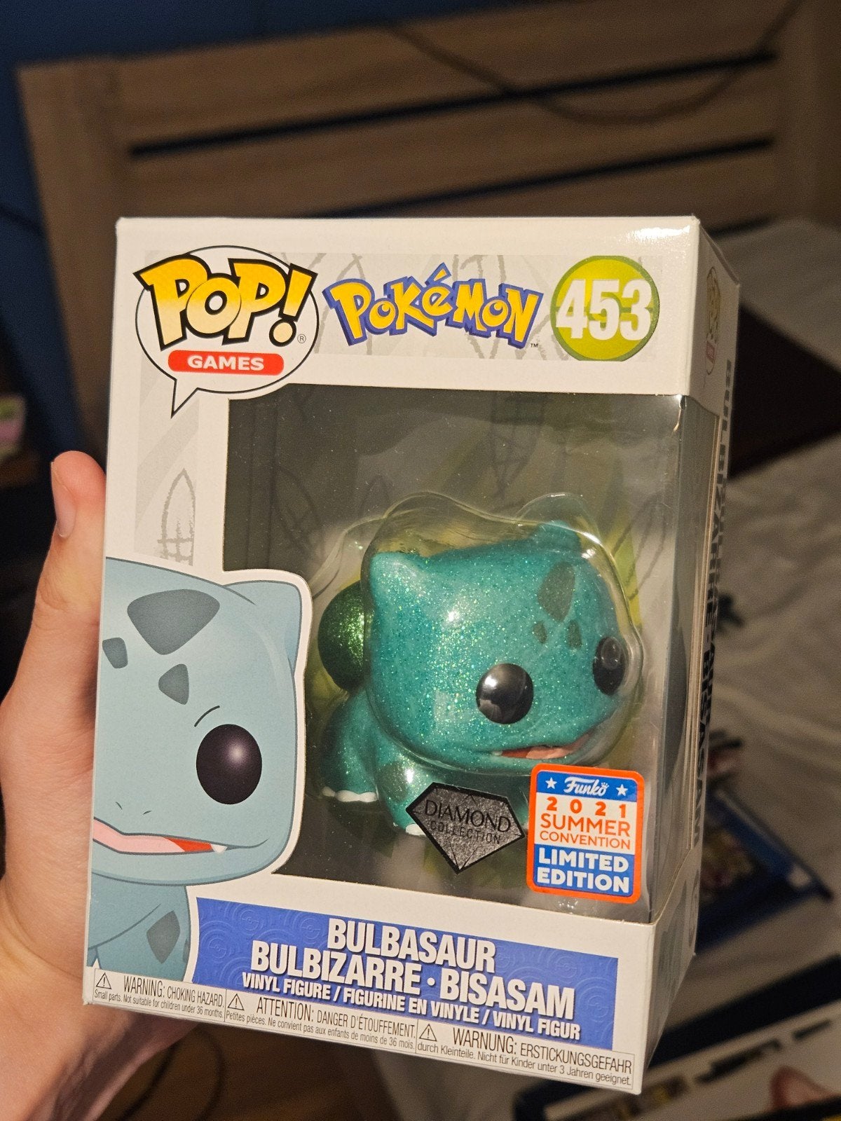 Funko Pop! Pokémon Bulbasaur Diamond Collection #453, Ophalen of Verzenden