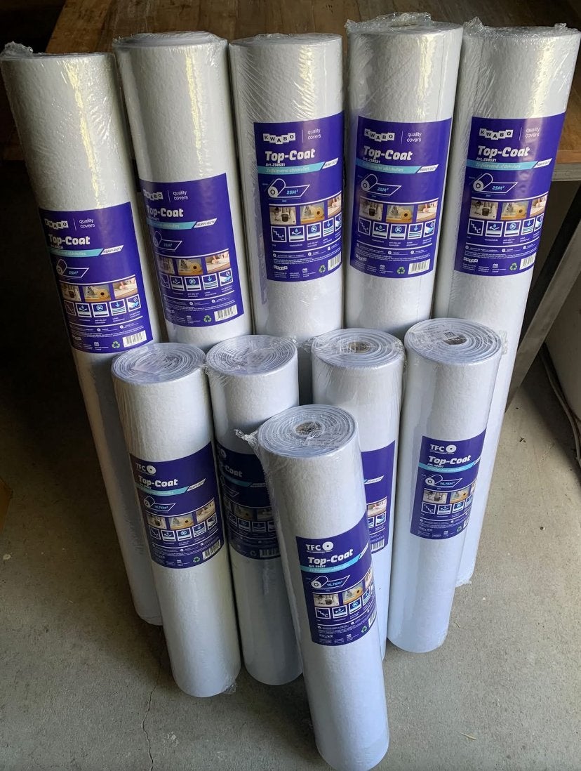 TOP-COAT Zelfklevend Afdekvlies 67/100cm - SCHERPE PRIJZEN