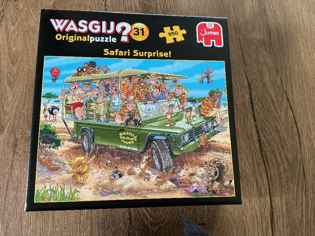 Puzzel Wasgij, Ophalen, 500 t/m 1500 stukjes, Zo goed als nieuw, Legpuzzel